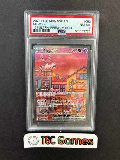 Mew ex 151 UPC Promo SVP 053 PSA 8