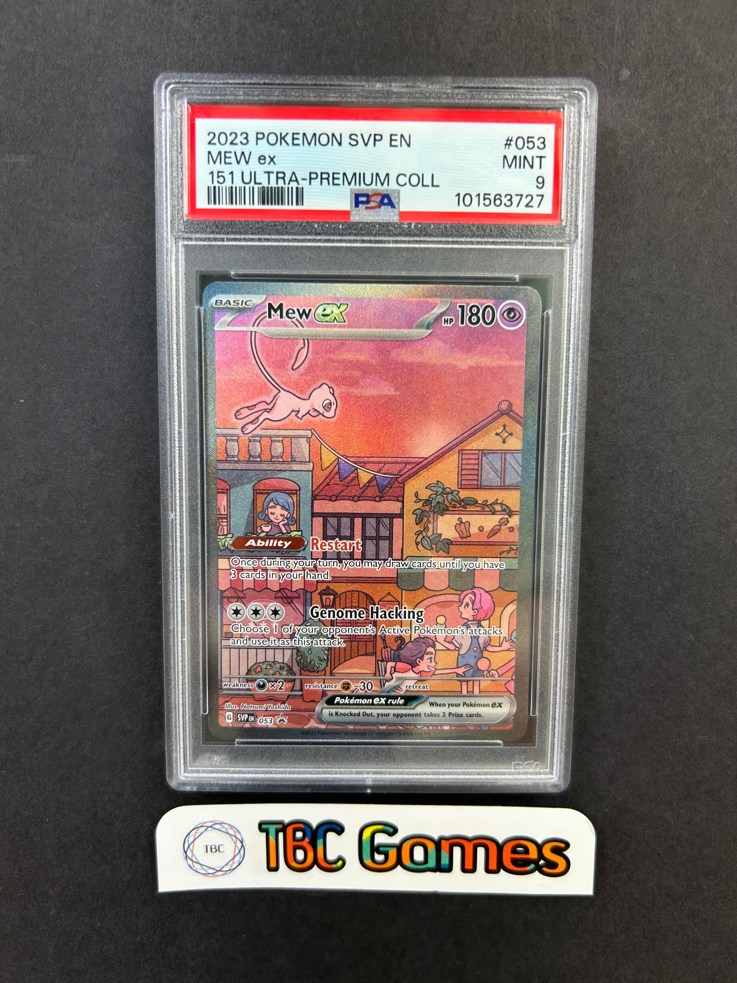 Mew ex 151 UPC Promo SVP 053 PSA 9