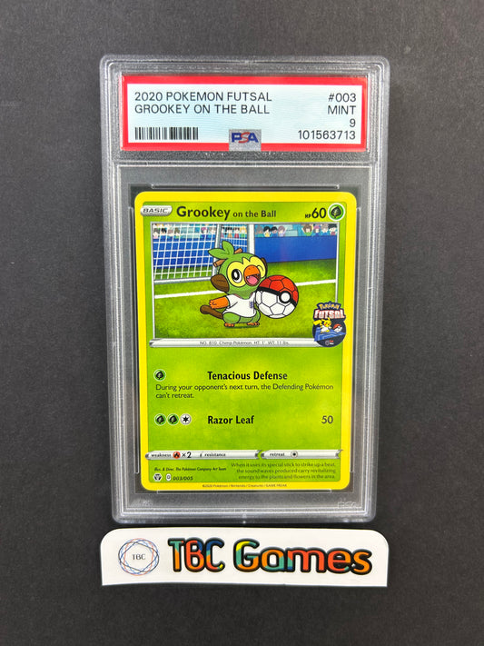 Grookey on the Ball Futsal 003/005 PSA 9