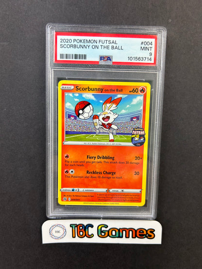 Scorbunny on the Ball Futsal 004/005 PSA 9