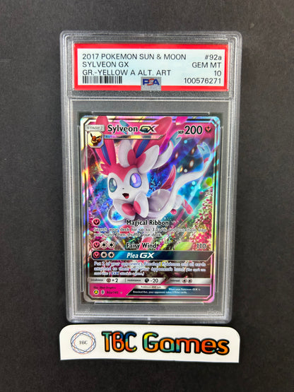 Sylveon GX Guardians Rising 92a/145 PSA 10
