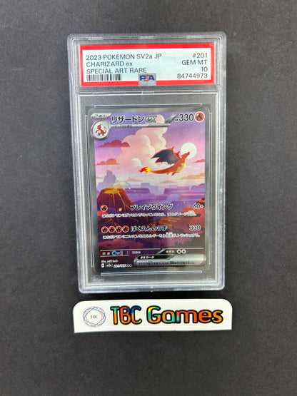 Charizard ex 151 sv2a 201/165 Japanese PSA 10