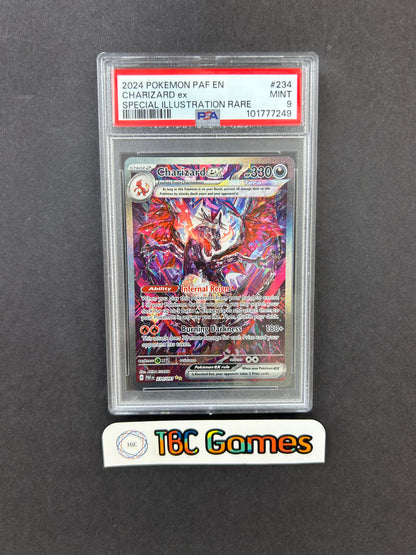 Charizard ex Paldean Fates 234/091 PSA 9