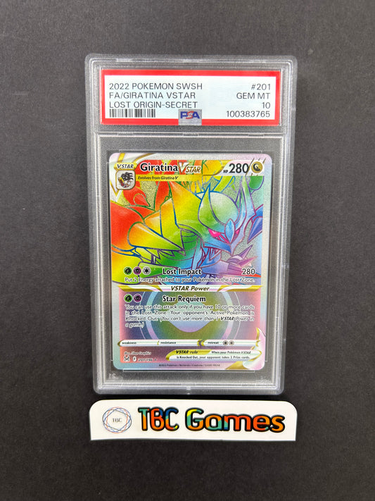 Giratina VSTAR Lost Origin 201/196 PSA 10