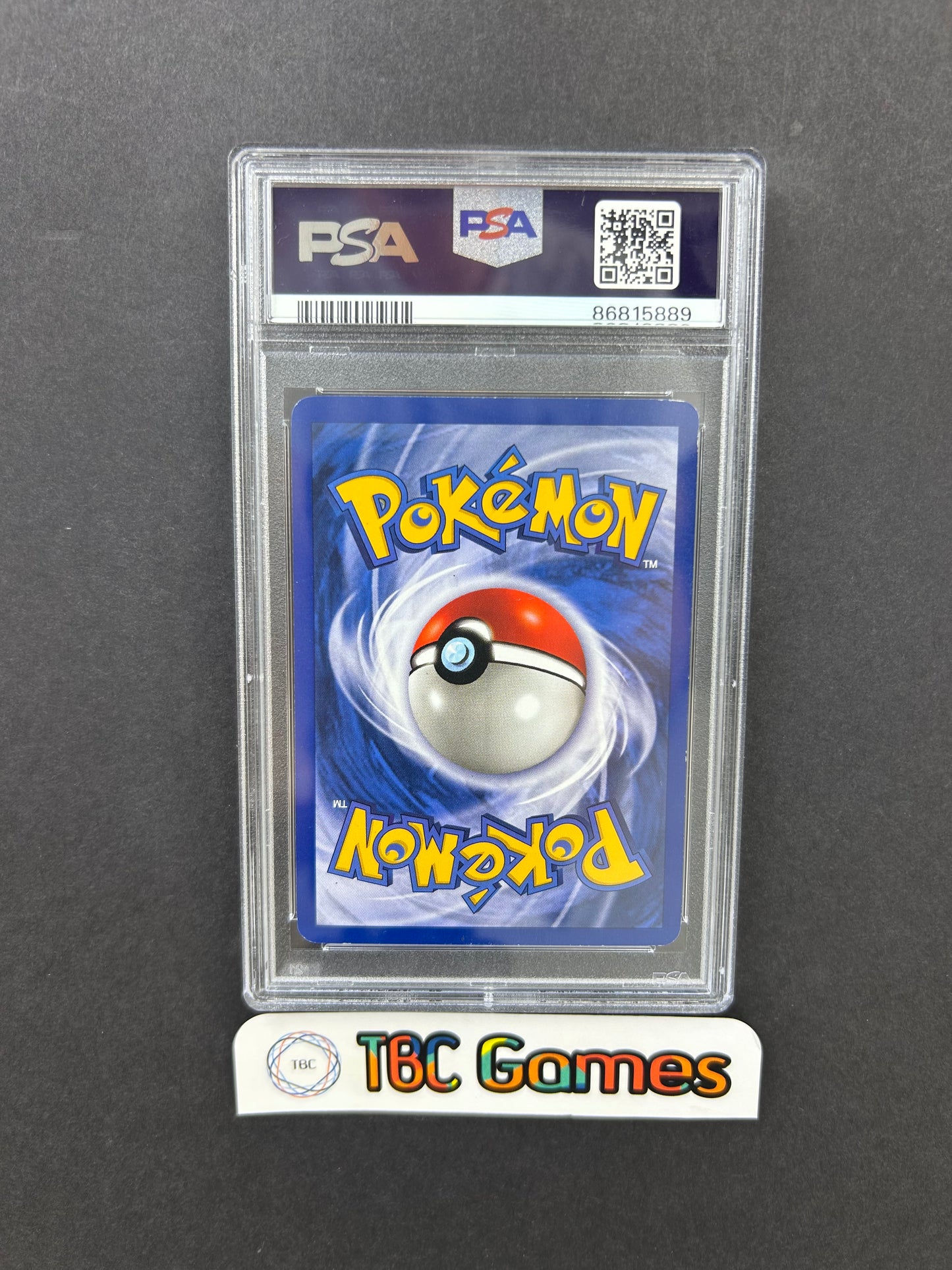 Gengar Fossil 1st Edition Holo 5/62 PSA 7