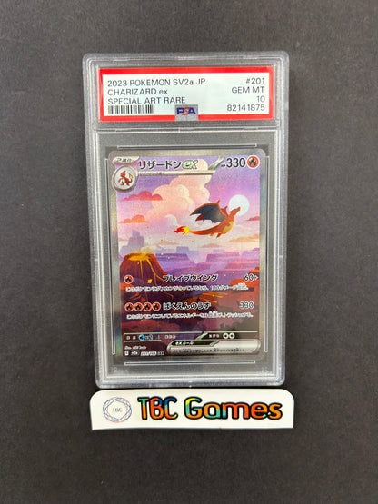 Charizard ex 151 sv2a 201/165 Japanese PSA 10