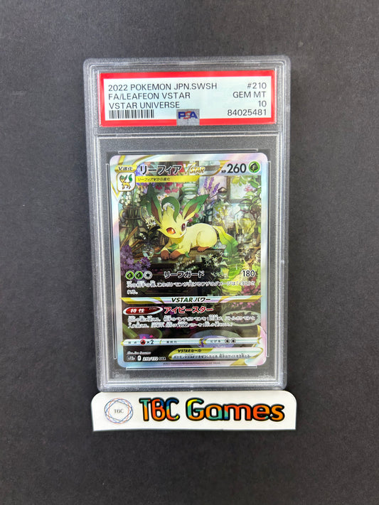 Leafeon VSTAR Universe s12a 210/172 Japanese PSA 10