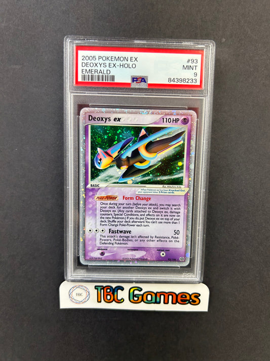 Deoxys ex Emerald #93 PSA 9