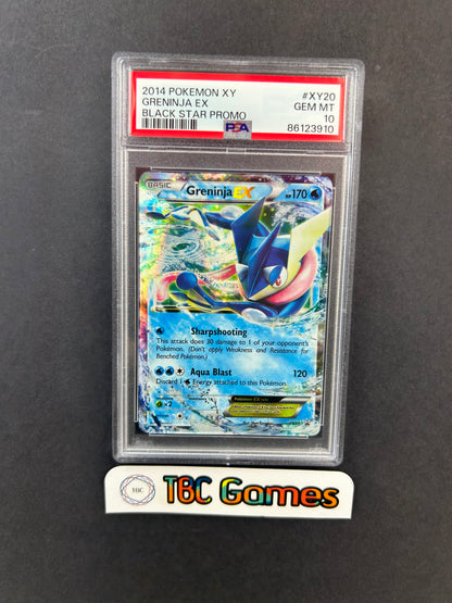 Greninja EX Black Star Promo XY20 Kalos Power Tin PSA 10