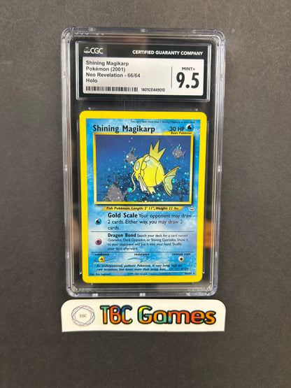Shining Magikarp Neo Revelation #66 CGC 9.5