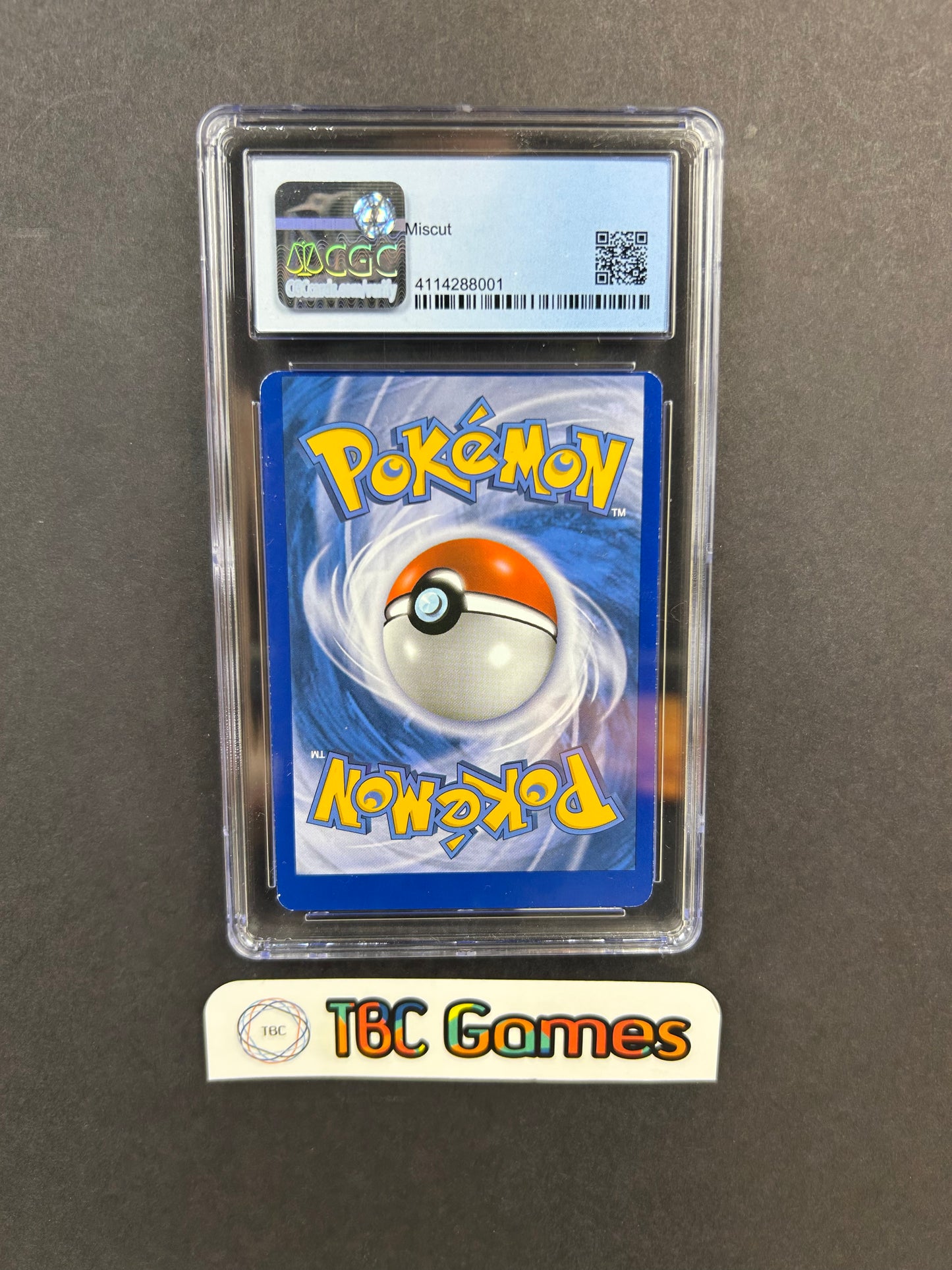 Deoxys EX Plasma Freeze #111 ERROR Miscut CGC 7.5