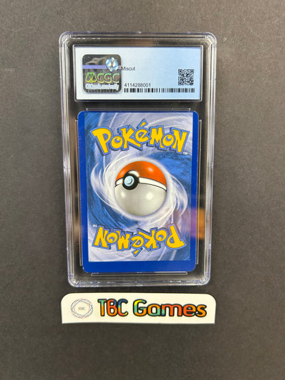 Deoxys EX Plasma Freeze #111 ERROR Miscut CGC 7.5