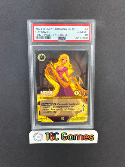 Rapunzel Gifted with Healing Prize Wall Exclusive #4 PSA 10