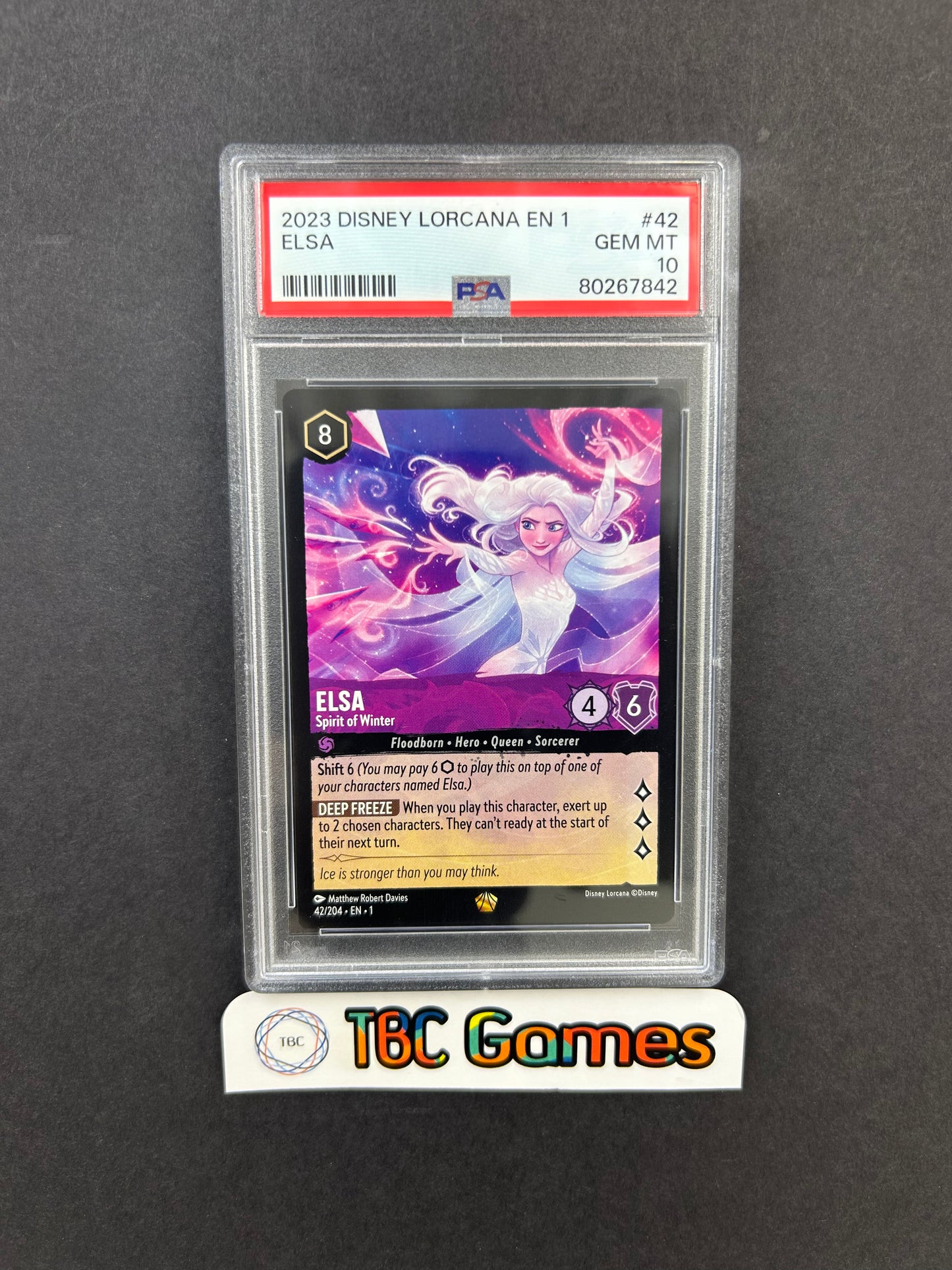 Elsa Spirit of Winter First Chapter #42 PSA 10