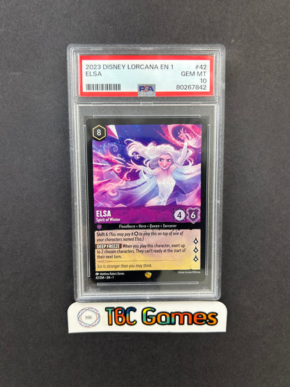 Elsa Spirit of Winter First Chapter #42 PSA 10