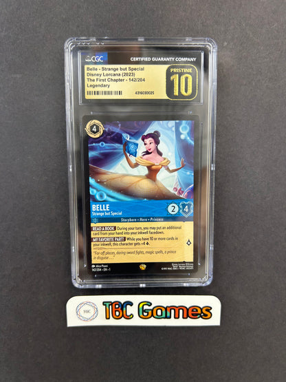 Belle Strange But Special First Chapter #142 Pristine CGC 10
