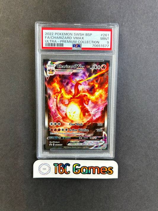 Charizard VMAX SWSH261 PSA 9