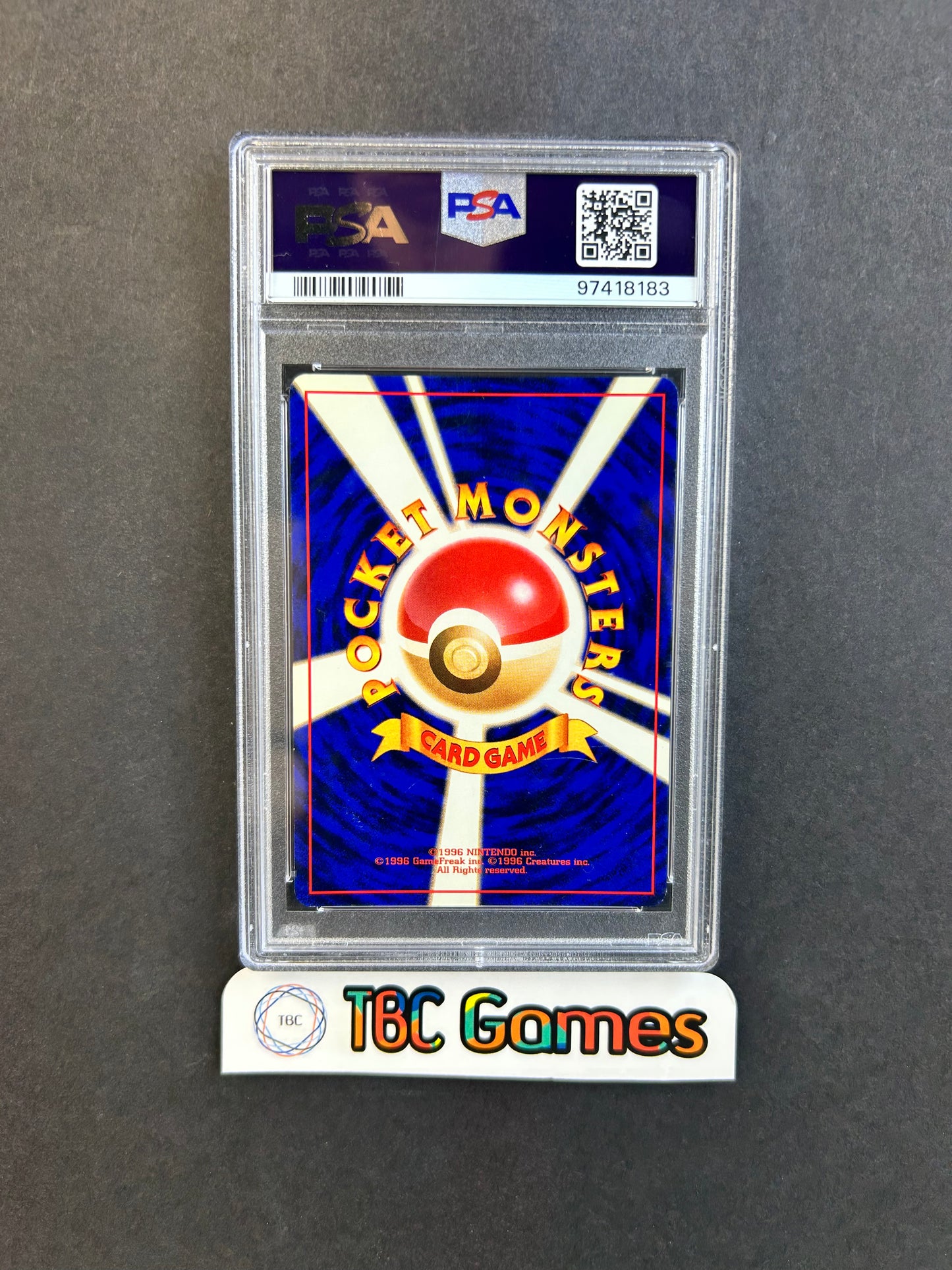 Ninetales Basic Base Set Holo Japanese PSA 9