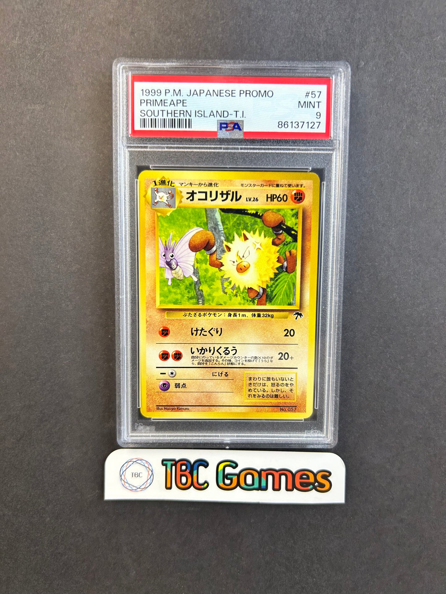 Primeape Southern Islands Japanese PSA 9