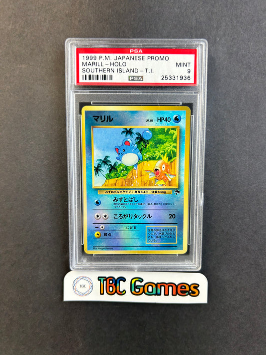 Marill Southern Islands Holo Japanese PSA 9