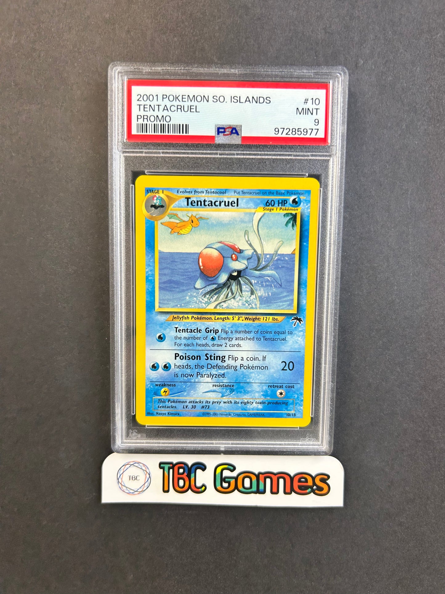 Tentacruel Southern Islands #10 PSA 9