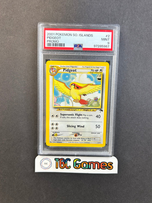 Pidgeot Southern Islands #2 PSA 9