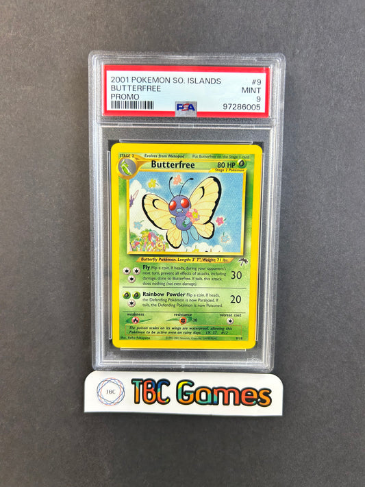 Butterfree Southern Islands #9 PSA 9