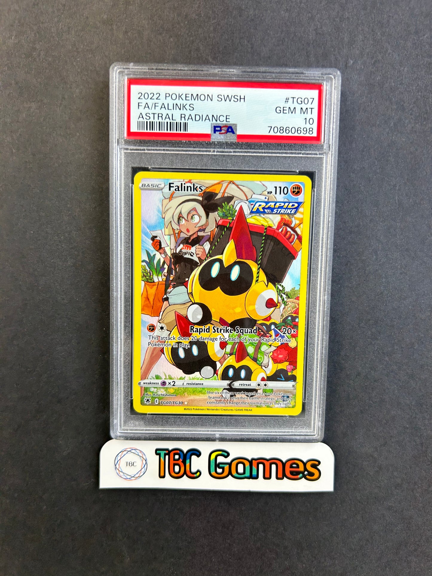 Falinks Astral Radiance TG07 PSA 10