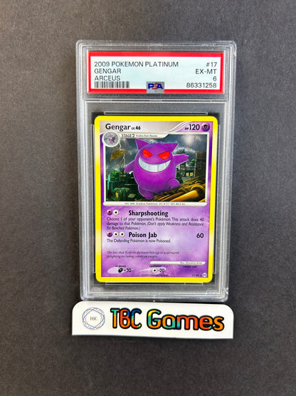 Gengar Arceus #17 PSA 6
