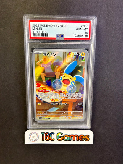 Minun sv3a #066 Japanese PSA 10