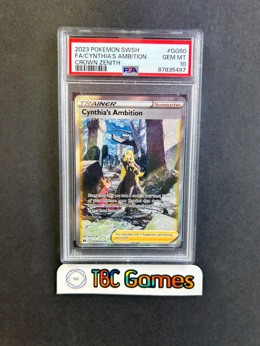 Cynthia's Ambition Crown Zenith GG60 PSA 10