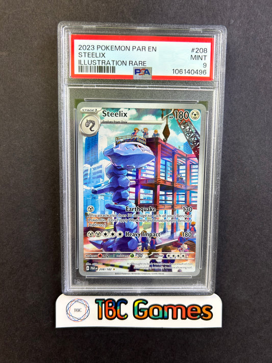 Steelix Paradox Rift #208 PSA 9