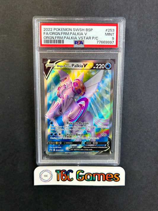 Origin Forme Palkia V SWSH253 PSA 9