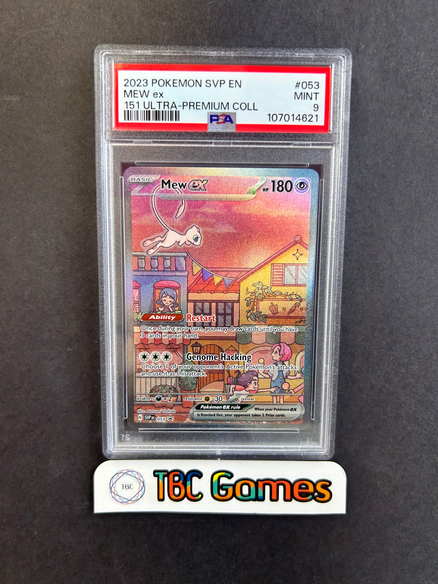 Mew ex SVP 053 151 Ultra Premium Collection PSA 9