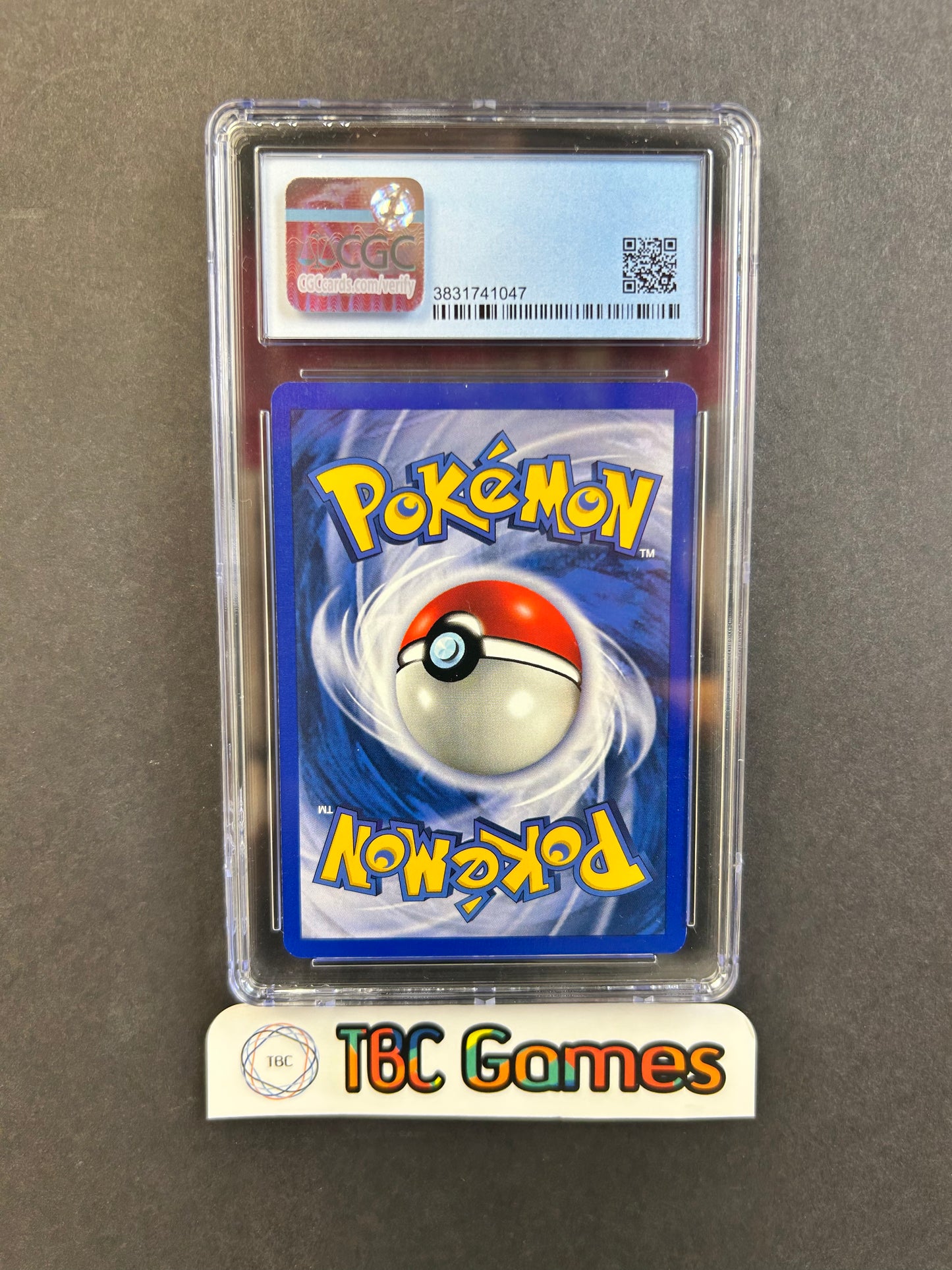 Hitmonchan Base Set Shadowless Holo #7 CGC 7.5