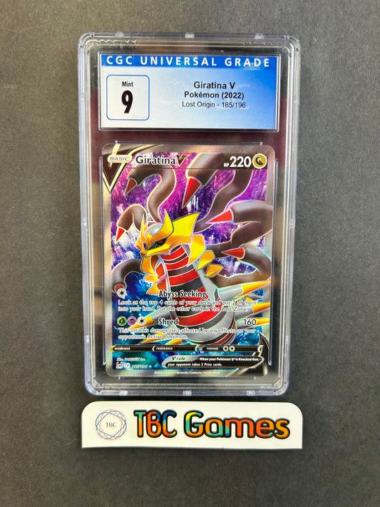 Giratina V Lost Origin #185 CGC 9