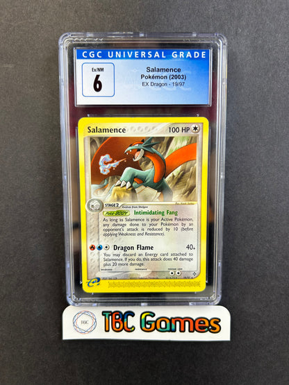 Salamence Dragon #19 CGC 6