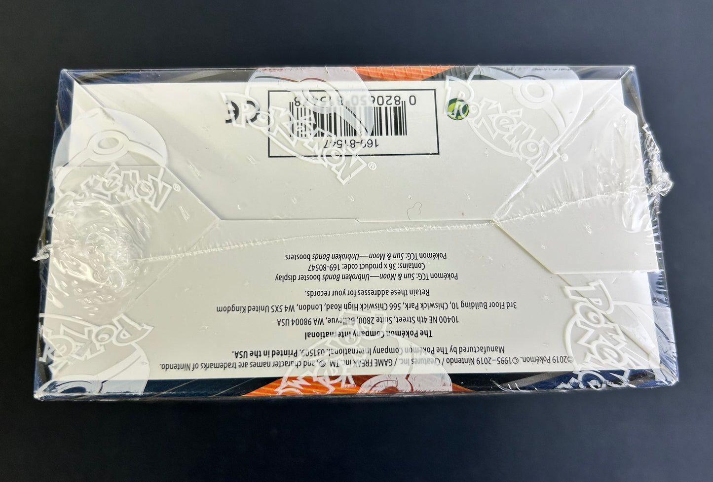 Pokemon TCG: Sun & Moon - Unbroken Bonds Booster Box