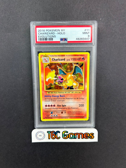 Charizard XY Evolutions Holo #11 PSA 9