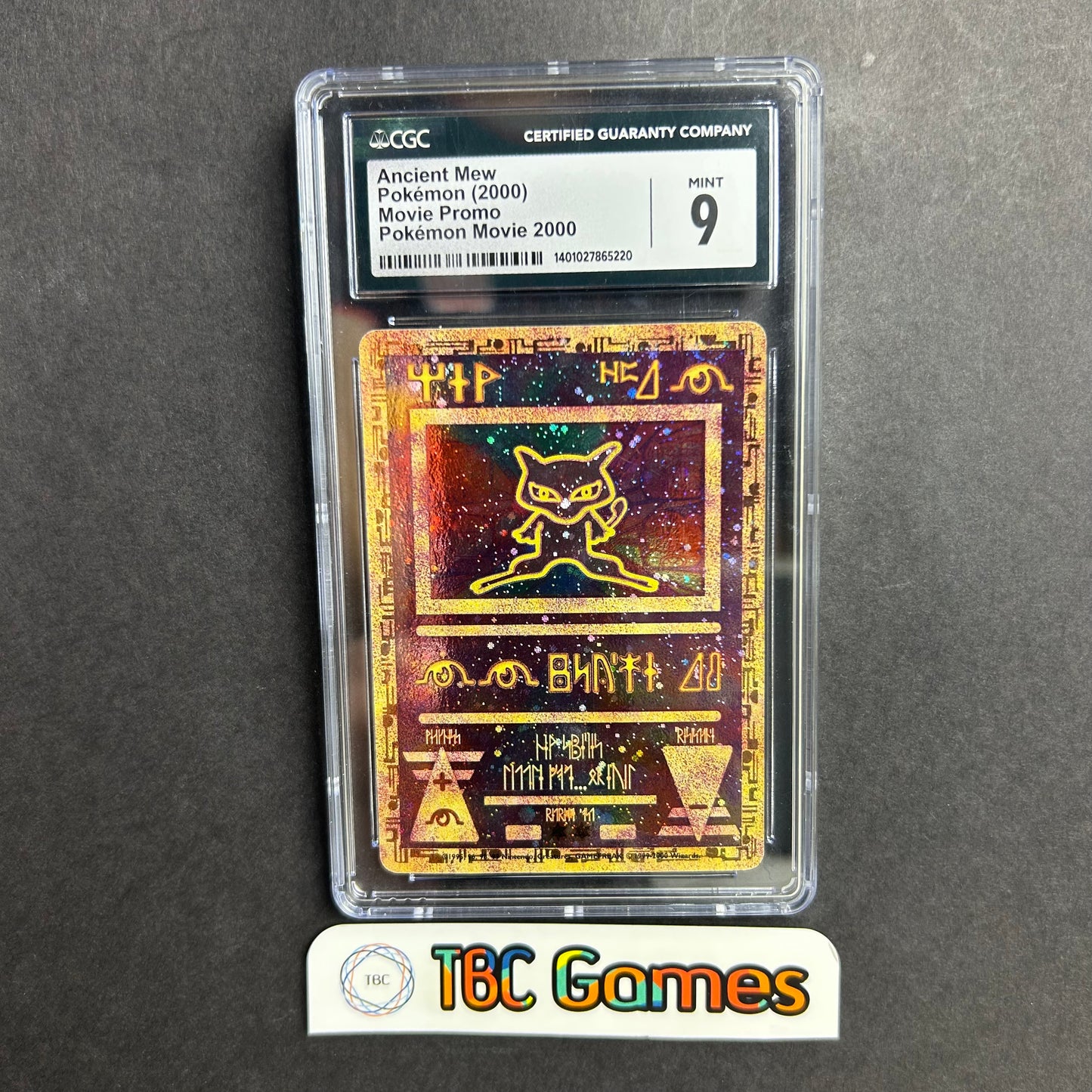 Ancient Mew Movie 2000 Promo Holo CGC 9