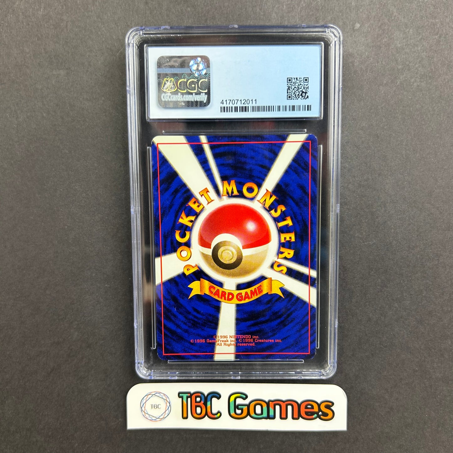 Dark Gyarados Team Rocket Gang Holo Japanese CGC 7
