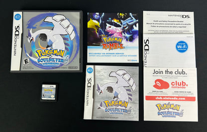 Pokemon SoulSilver Version Nintendo DS Complete In Box (CIB) Not For Resale