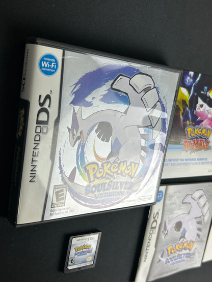 Pokemon SoulSilver Version Nintendo DS Complete In Box (CIB) Not For Resale