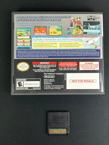 Pokemon SoulSilver Version Nintendo DS Complete In Box (CIB) Not For Resale