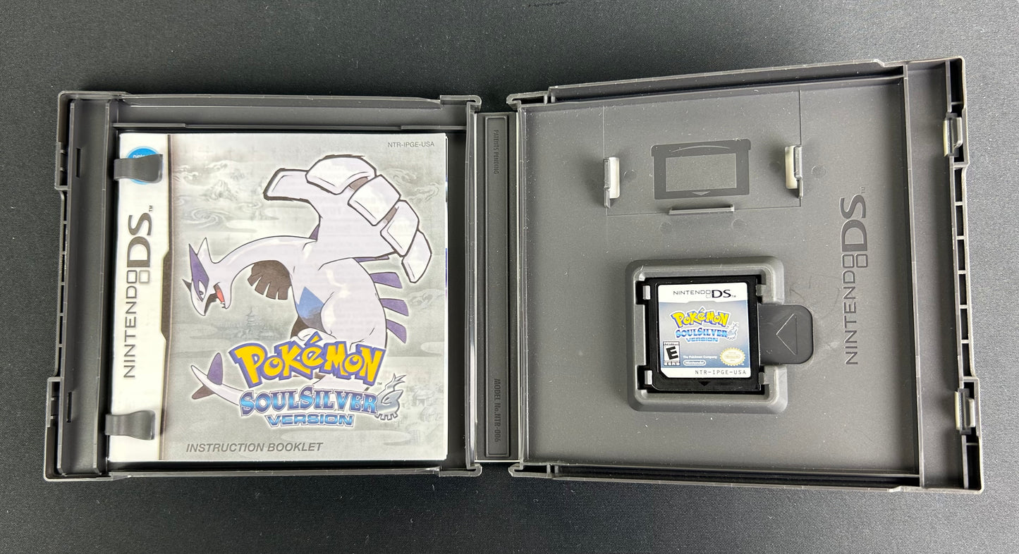 Pokemon SoulSilver Version Nintendo DS Complete In Box (CIB) Not For Resale