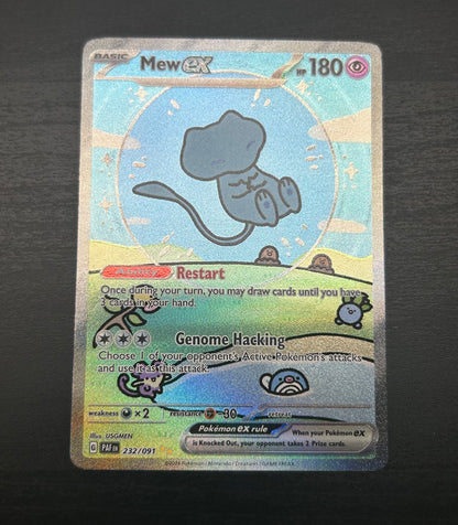 [NM] Mew ex Paldean Fates #232 Special Illustration Rare