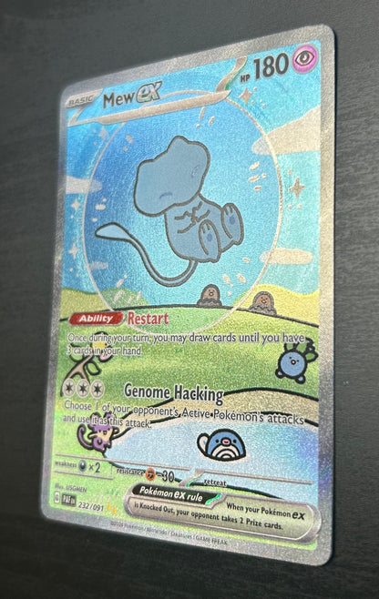 [NM] Mew ex Paldean Fates #232 Special Illustration Rare