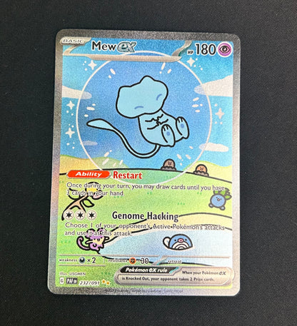 [NM] Mew ex Paldean Fates #232 Special Illustration Rare