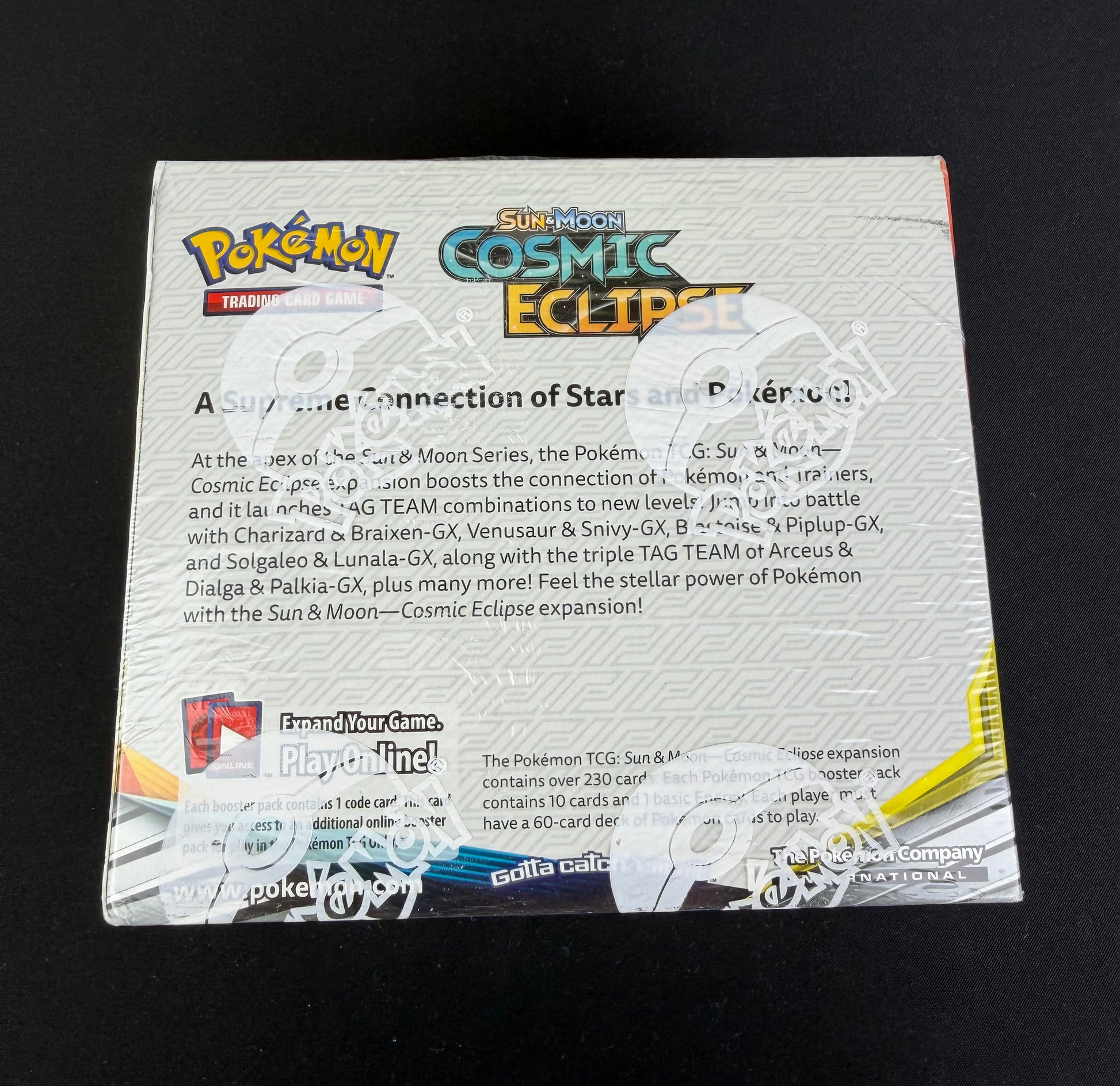Pokemon TCG: Sun & Moon - Cosmic Eclipse Booster Box TBC Games Pokemon TCG: Sun & Moon - Cosmic Eclipse Booster Box TBC Games