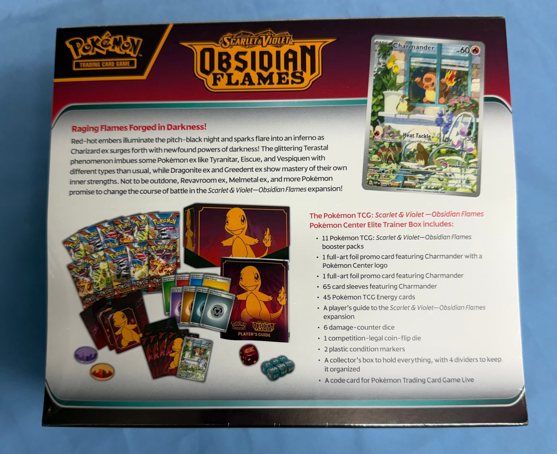 Pokemon TCG: Scarlet & Violet - Obsidian Flames Pokemon Center Elite T TBC Games Pokemon TCG: Scarlet & Violet - Obsidian Flames Pokemon Center Elite T TBC Games